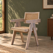Wooden Arm Chandigargh Chair | Wood Chair For Living Room & Office