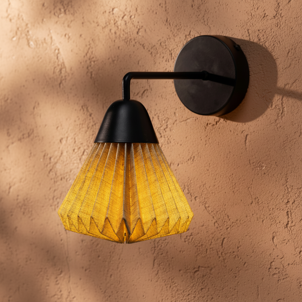 Linen Downlighter - Wall Sconce