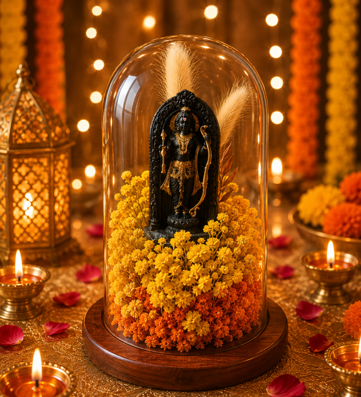 Ram Darbar Blessings Decorative Dome