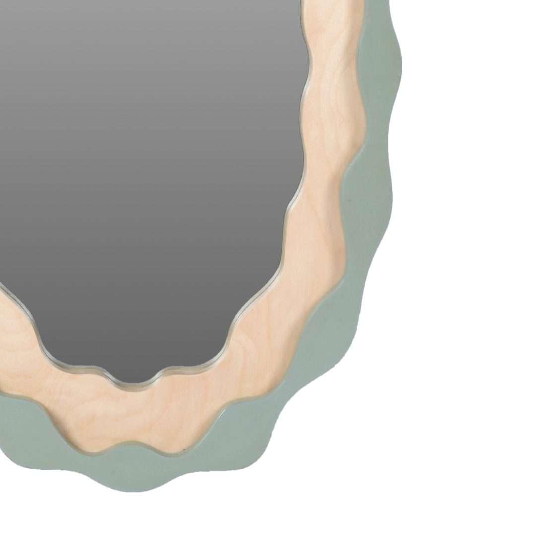 Clover Decorative Wall Mirror | Designer Mirror for Bathroom, Bedroom, Living Room