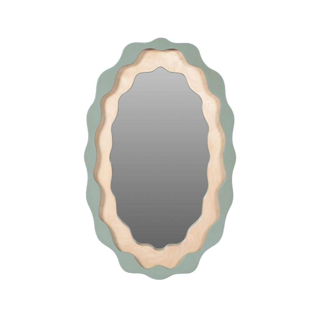 Clover Decorative Wall Mirror | Designer Mirror for Bathroom, Bedroom, Living Room