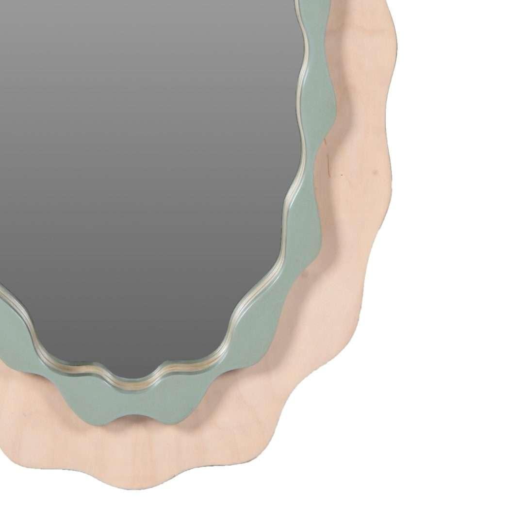 Clover Decorative Wall Mirror | Designer Mirror for Bathroom, Bedroom, Living Room