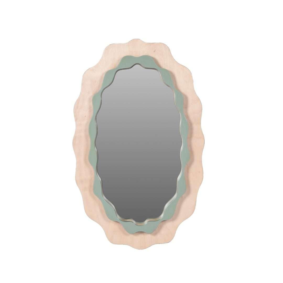 Clover Decorative Wall Mirror | Designer Mirror for Bathroom, Bedroom, Living Room