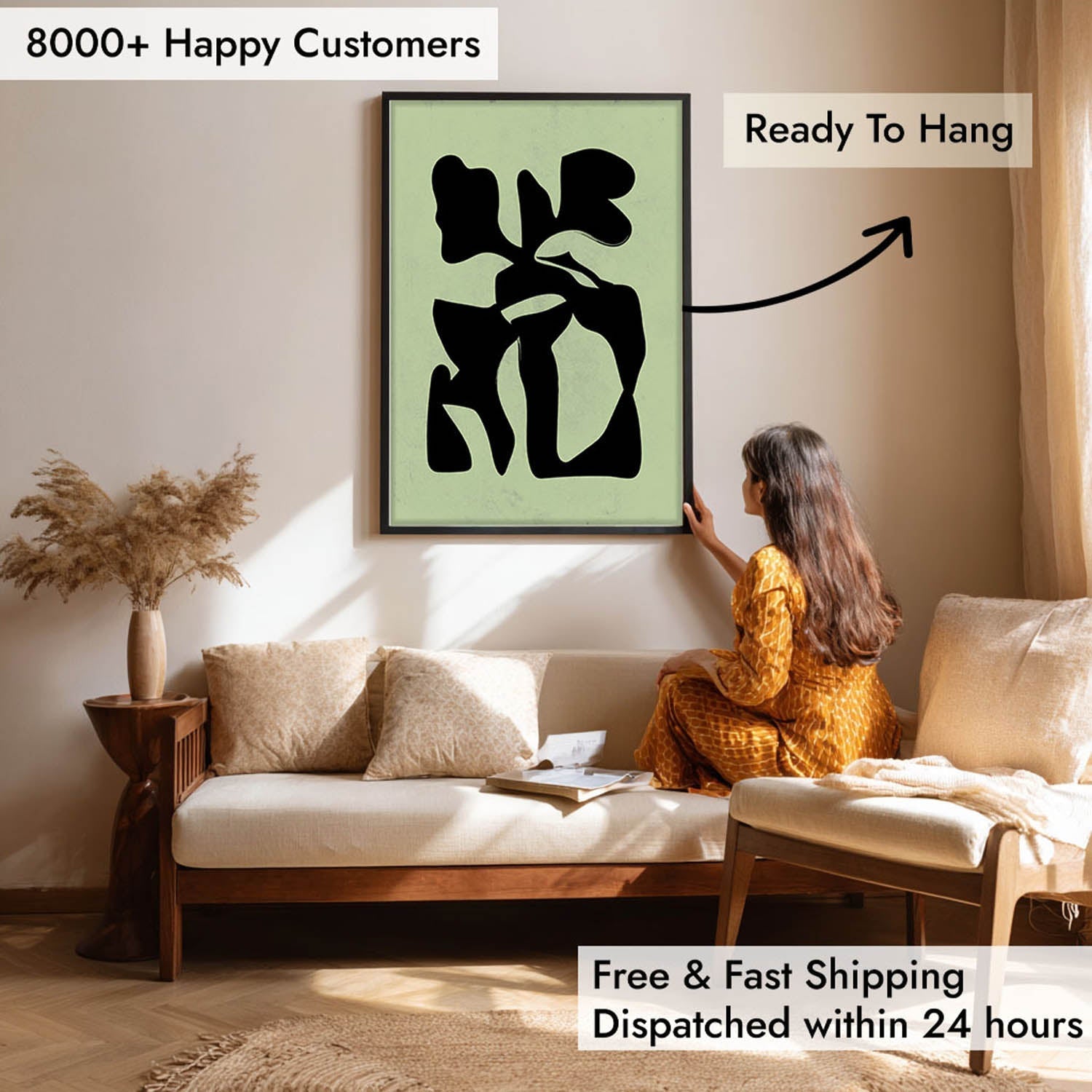 Abstract Harmony Wall Painting