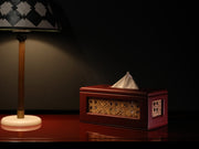 Rattan Tissue Box