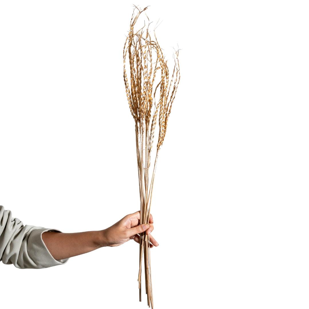 Palm Three Finger - Golden | Set of 25 sticks