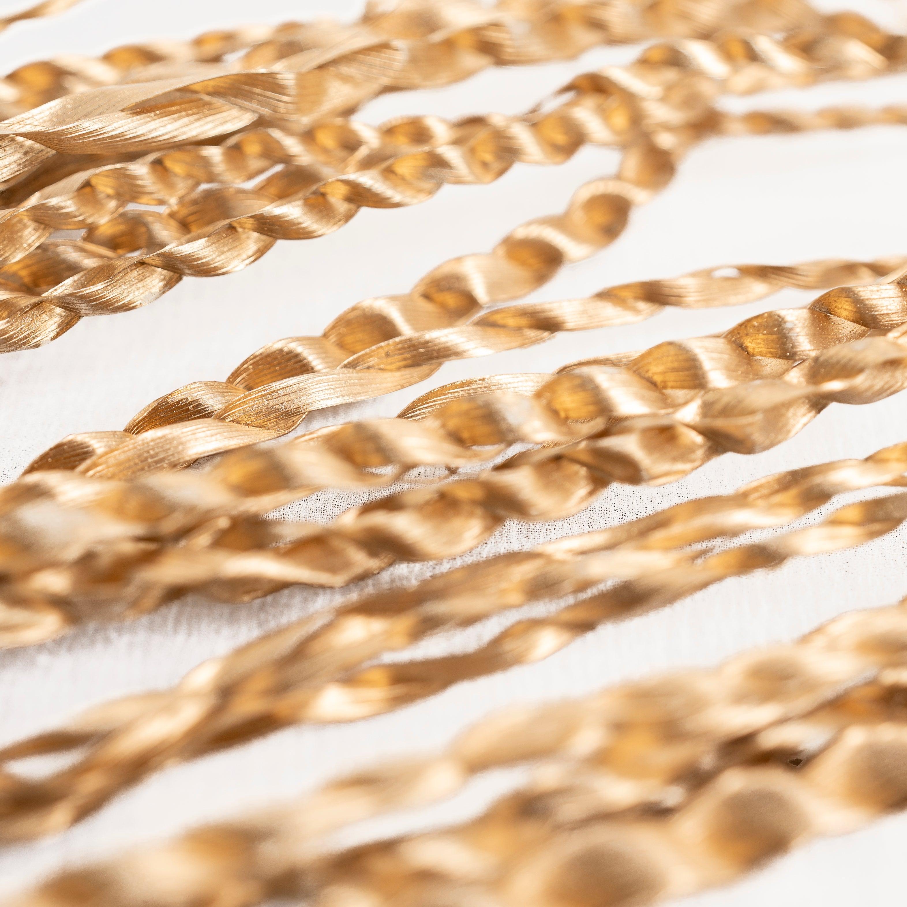 Palm Three Finger - Golden | Set of 25 sticks