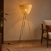 Meiji Collection Tripod Floor Lamp | Standing Lamp for Living Room & Modern Home Decor