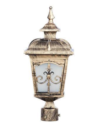 Antique Golden Londonderry Small Outdoor Gate Light Lamp For Outdoor Decoration