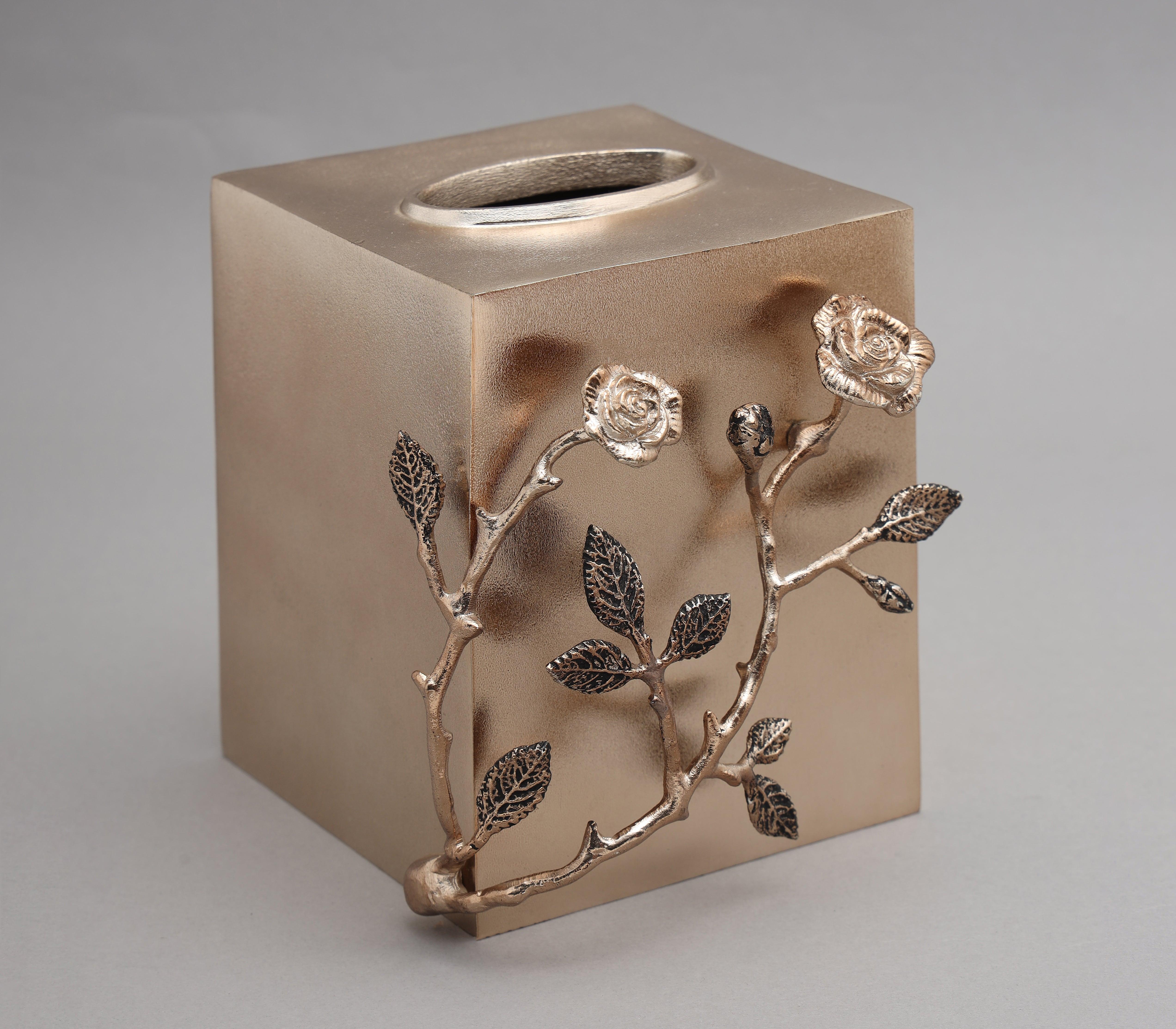 Antique Rosary Tissue holder