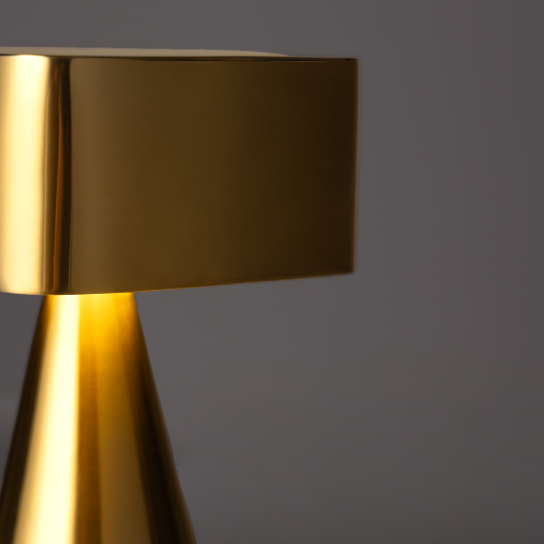 Chrome Portable Lamp