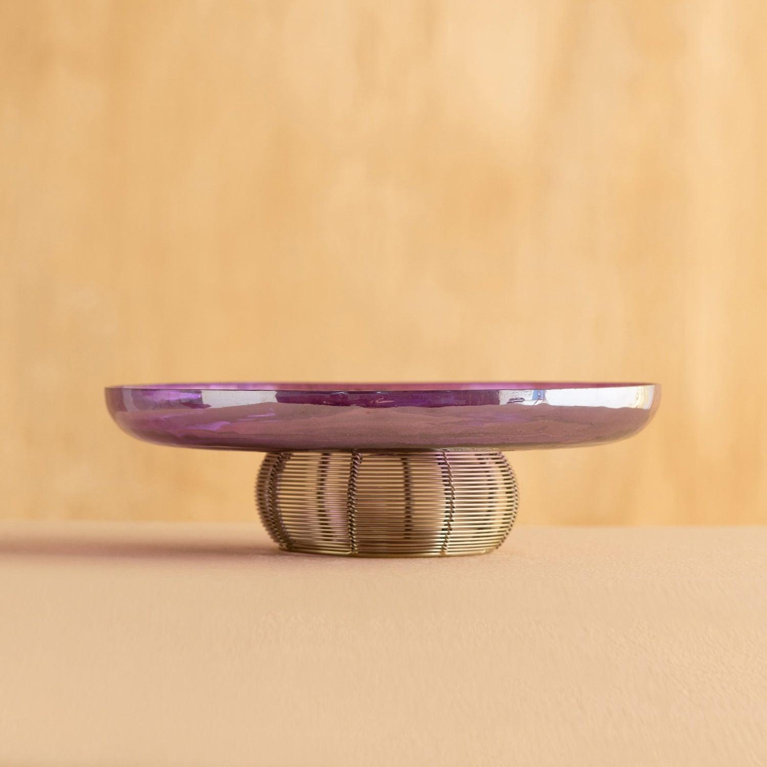 Urja Tray | Green & Purple