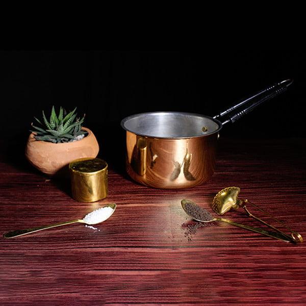 Brass Saucepan Set of 3