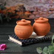Terracotta Maharaja Sugar Pot
