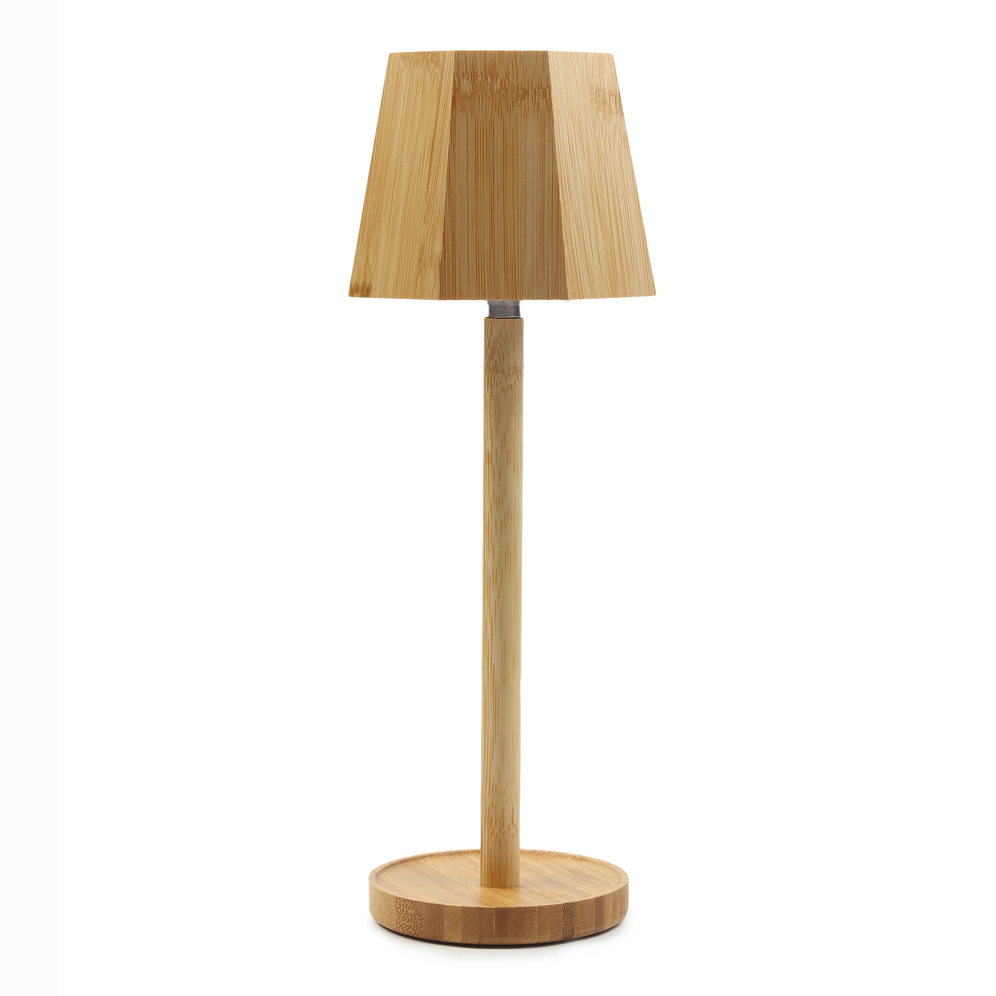 Ellis Wood Lamp | Bamboo