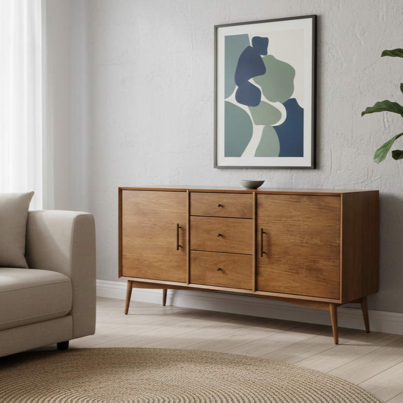 Classic Credenza | Acacia Wood