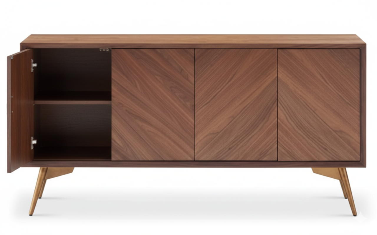 Parquetry Sideboard | Mango Wood