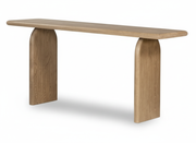 Arc Bench Console | Acacia Wood