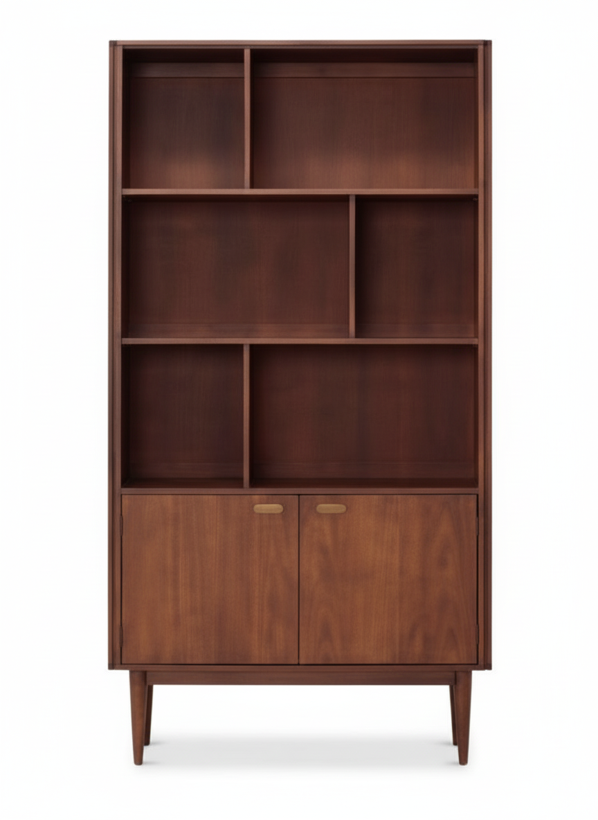 Midtown Bookshelf | Acacia Wood