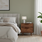 Nordic Nightstand | Acacia Wood, Ply