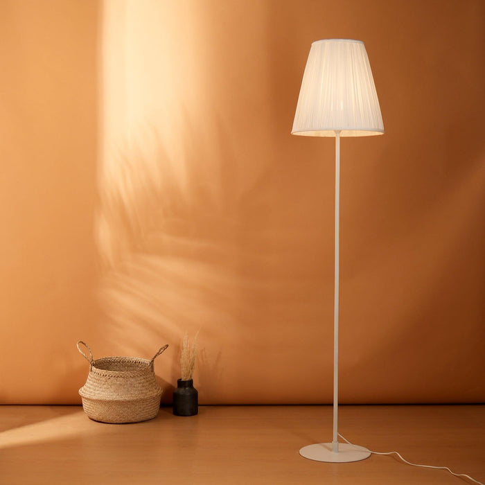 Buy Floor Lamp - Polester Floor Lamp | Standing Lampshade | Lightening Decor by Fig on IKIRU online store