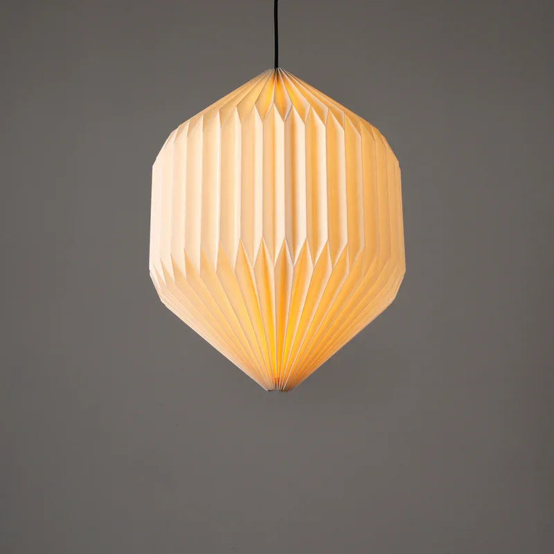 Handcrafted Origami Pendant Light – Contemporary Hanging Ceiling Lantern