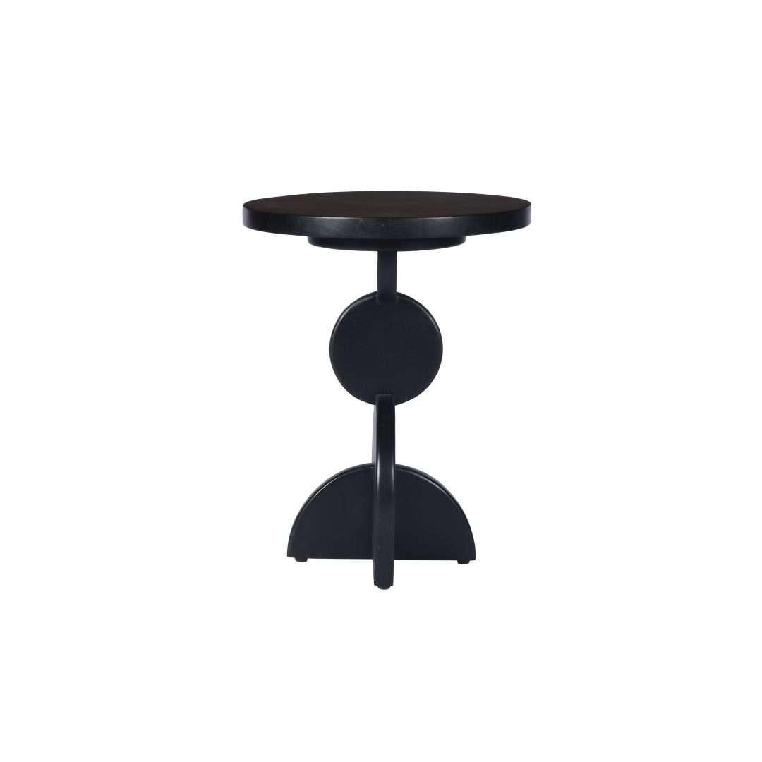 Asymmetrical Teakwood End Table | Side Table for Living Room