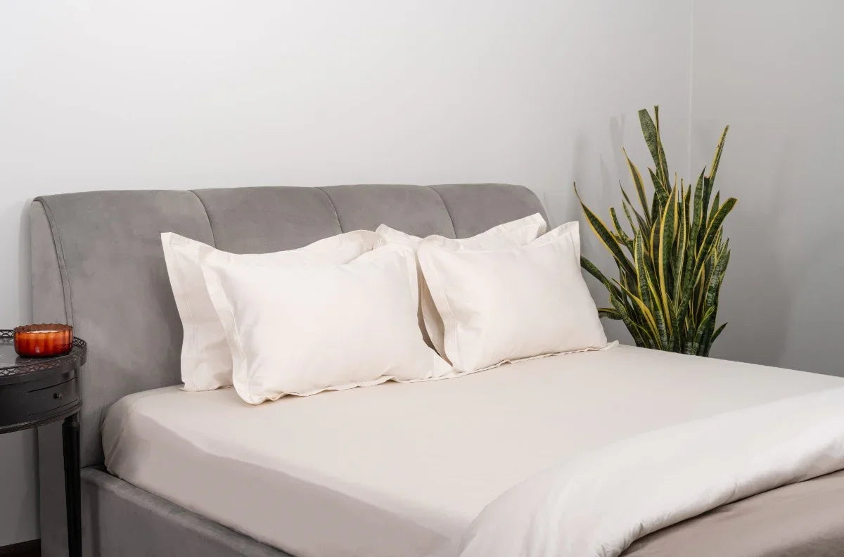 400 Tc Emb. Bedsheet Set - King Flat