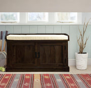 Hallway Shoerack Enclosed Storage Seat