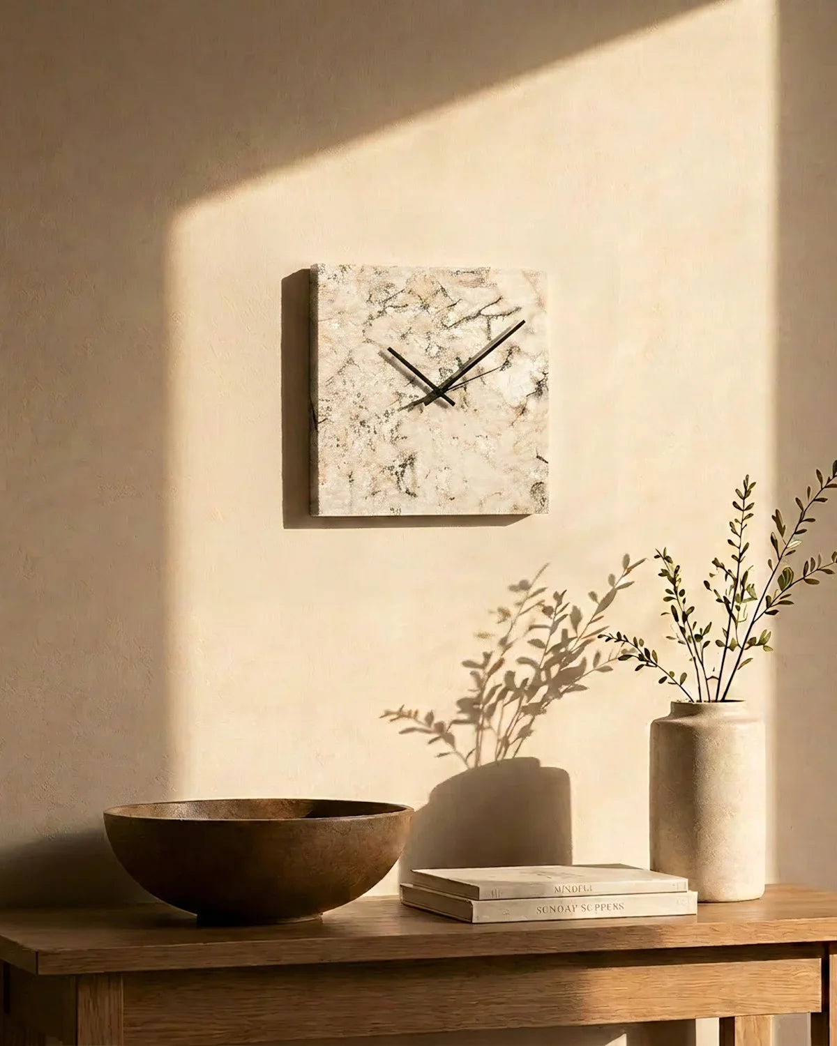 Alba - White Wall Clock