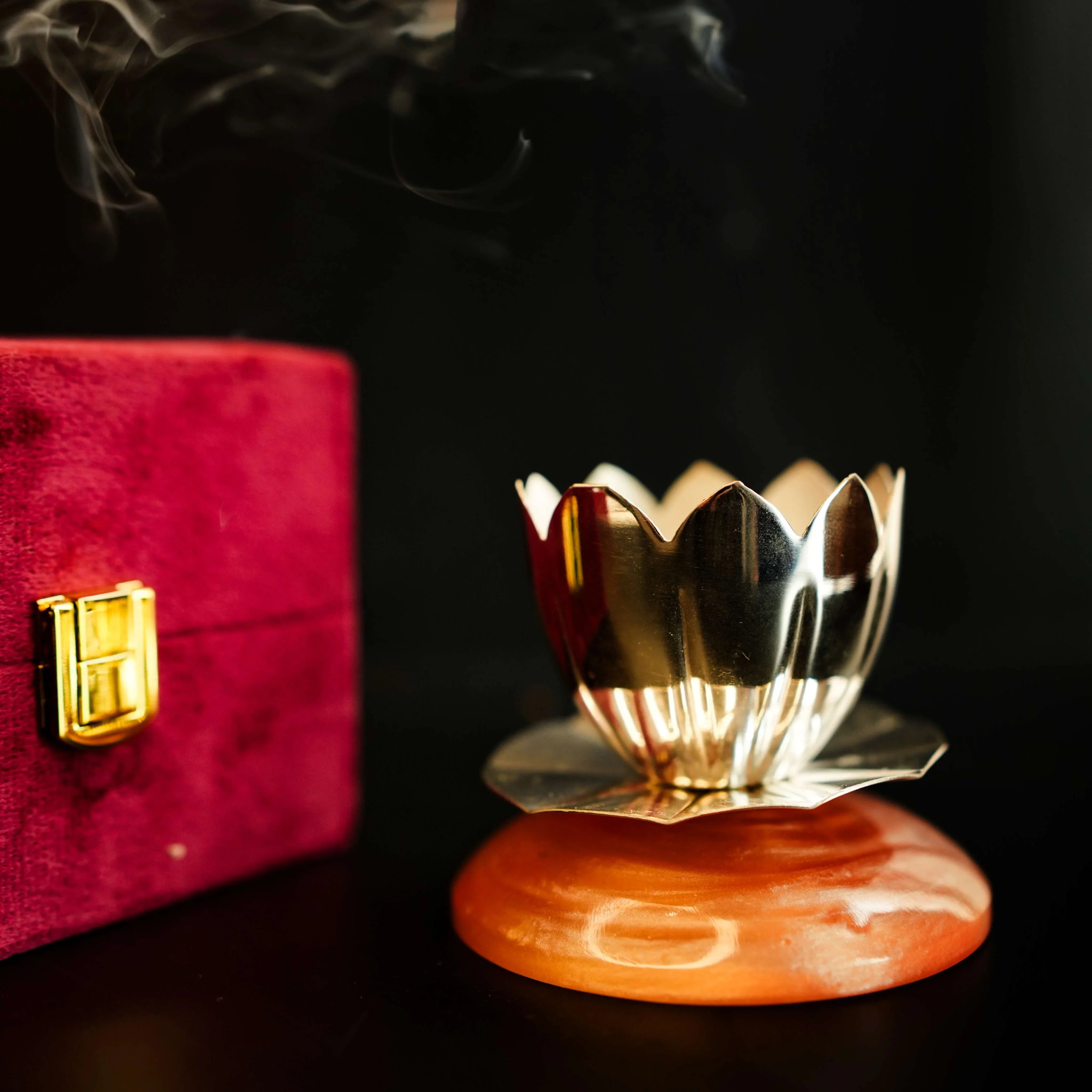 Silver Platted Shanti Deep