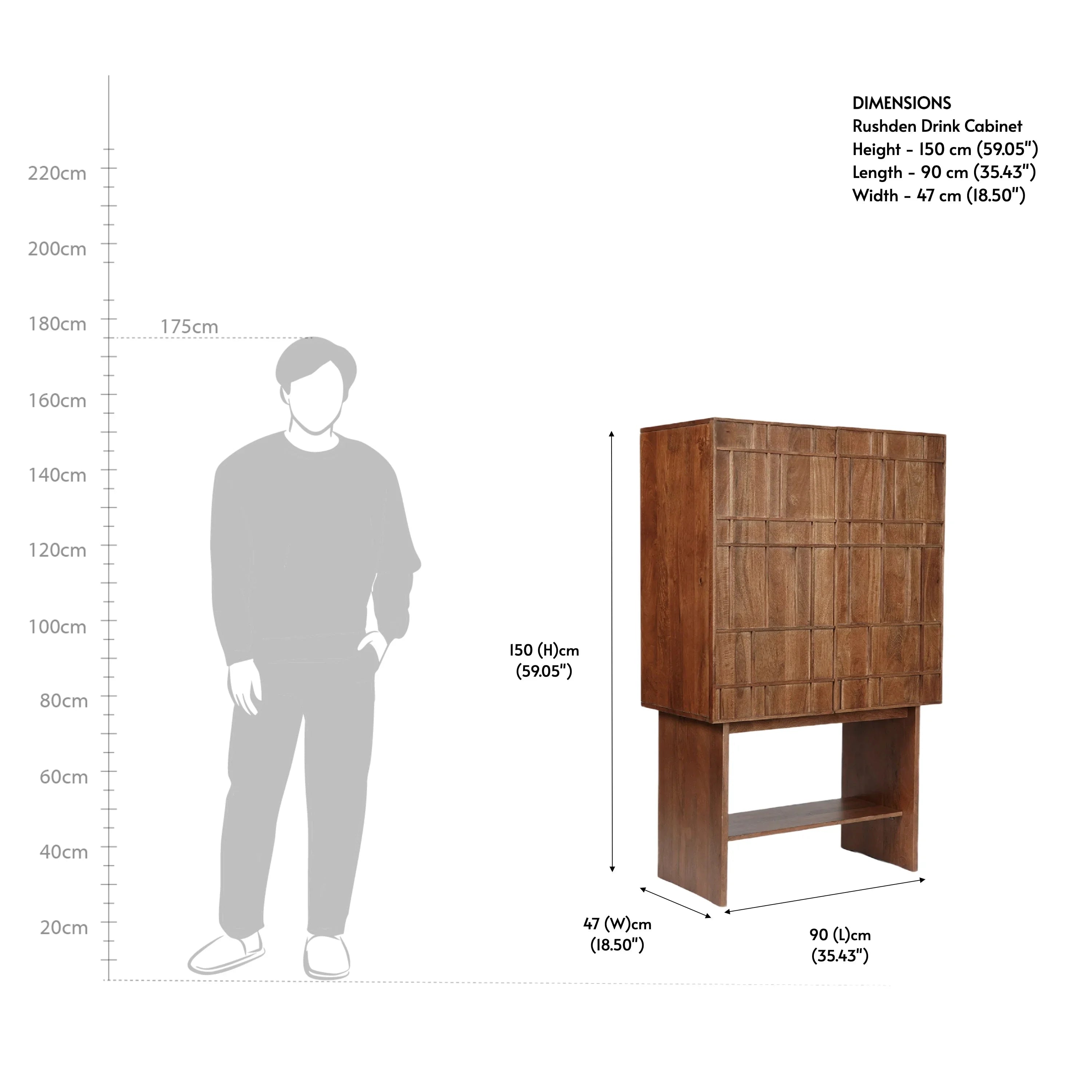 Rushden Cabinet Bar Mlb