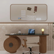 Viraam Desk | Solid Wood and Branded Plywood with Veneer