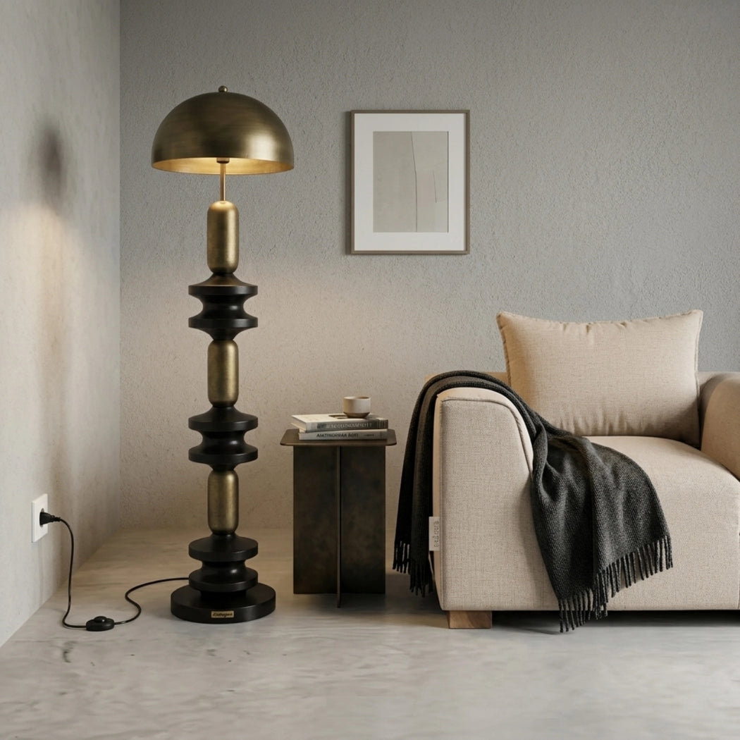 Totem Sculptural Floor Lamp