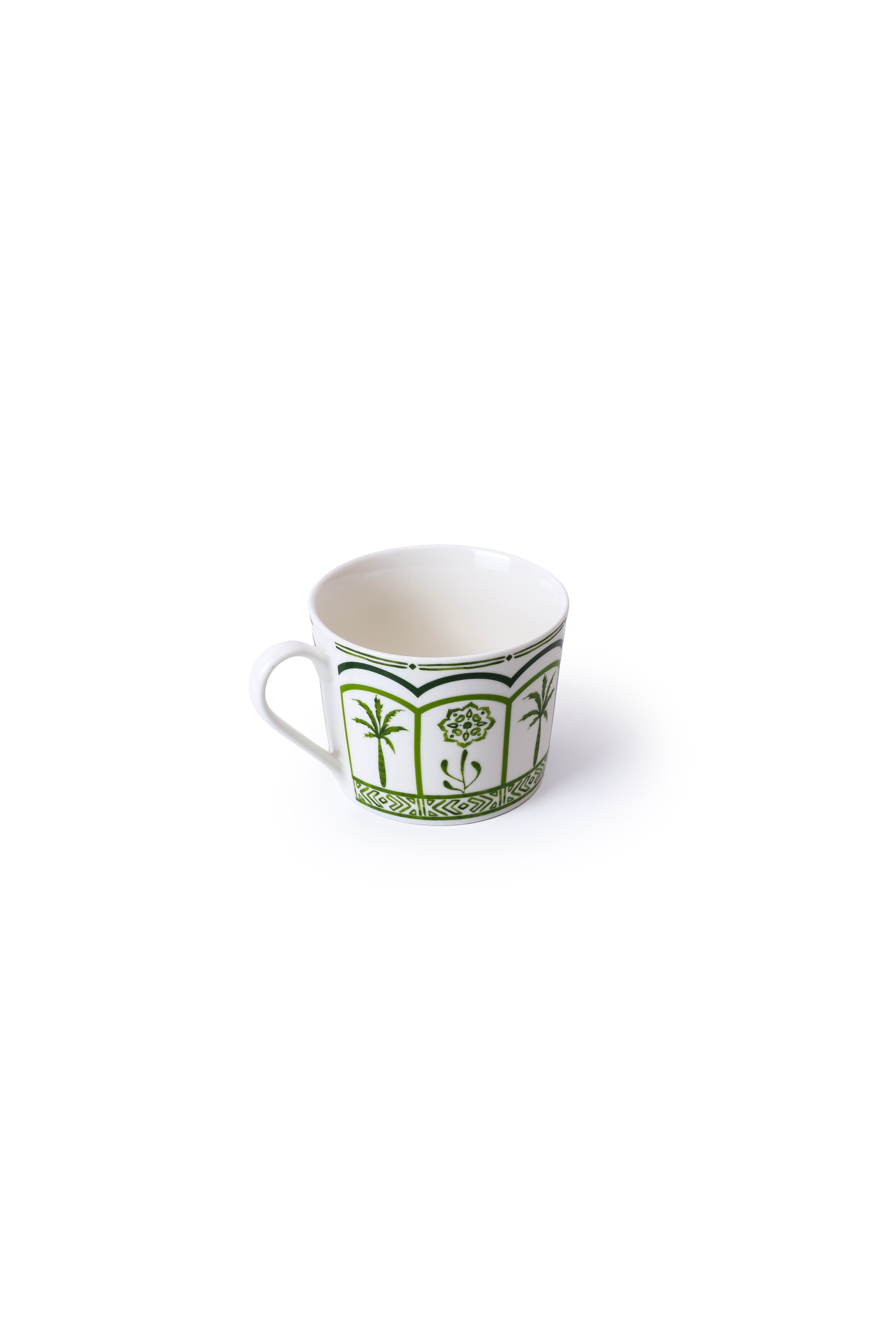 Green Lush Cup & Saucer
