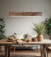 Clara Brown Wooden Led Hanging Lamp for Home Decor | Pendant Lamp