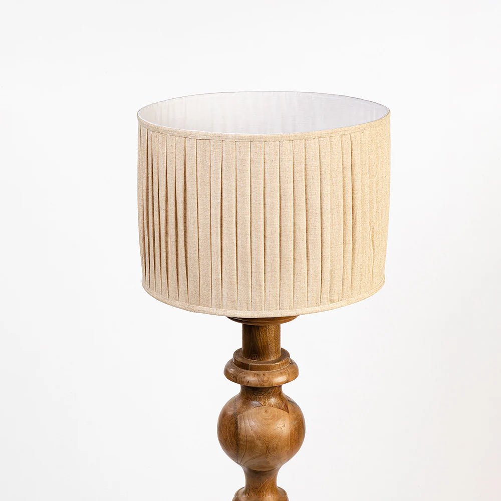 Aarav Wooden Floor Lamp