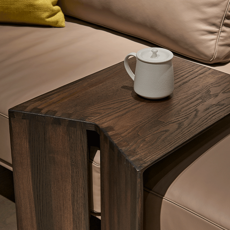 Romulus Sheesham Wood End Table | Unique Design Sofa Side Table for Living Room