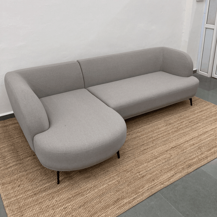 Lever sectional sofa