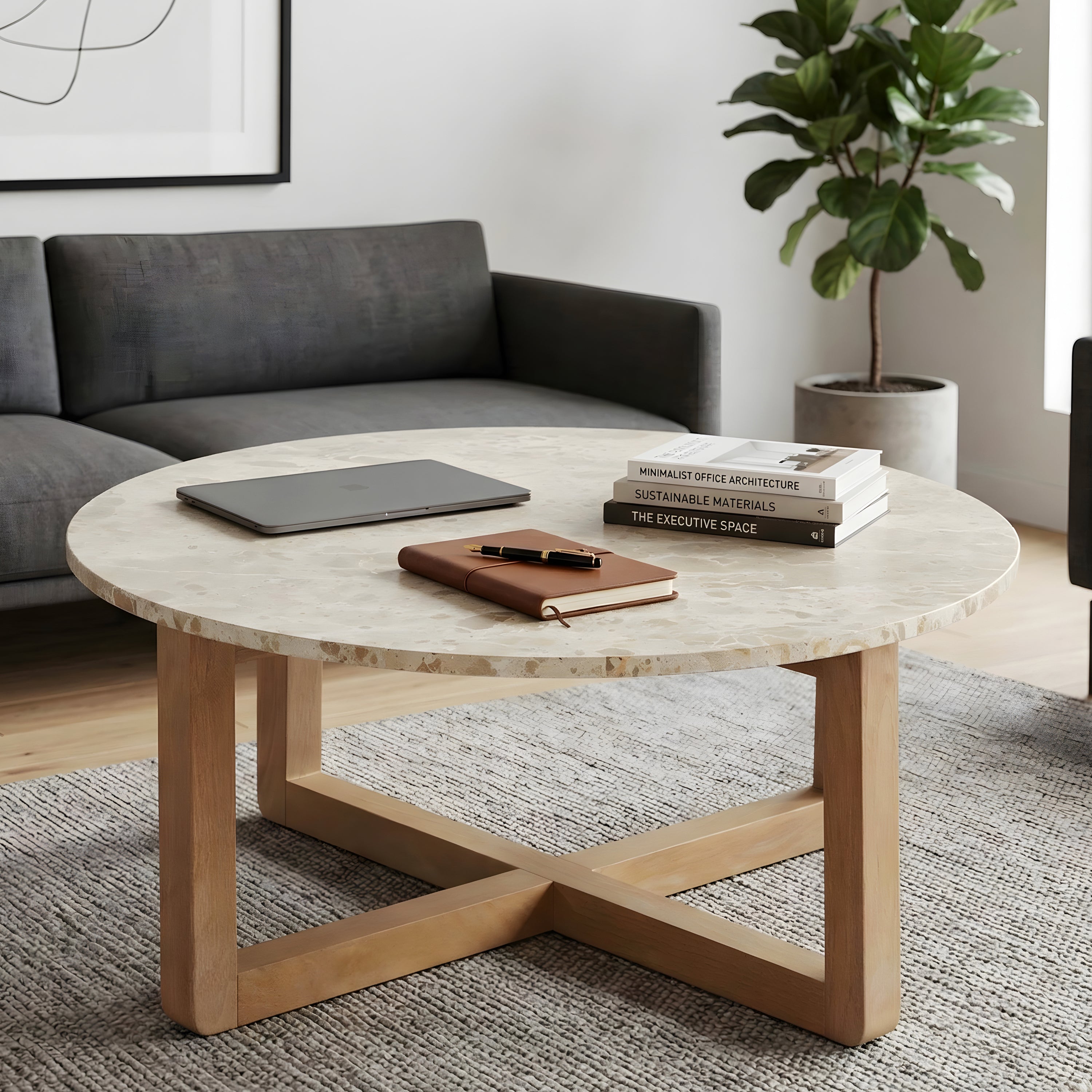 Kaya Marble Coffee Table