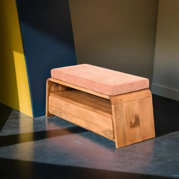 Pixel Bench with Drawer — IKIRU