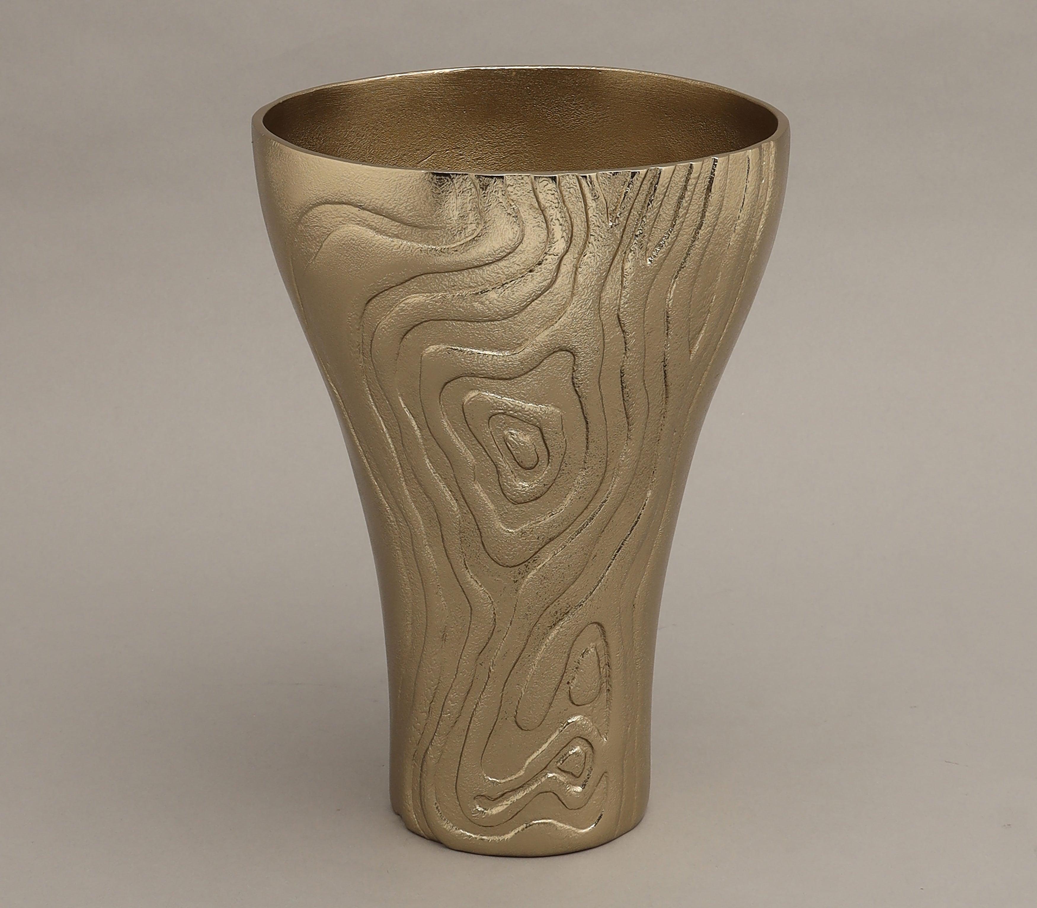Perrenial Flower Vase | Gold Finished