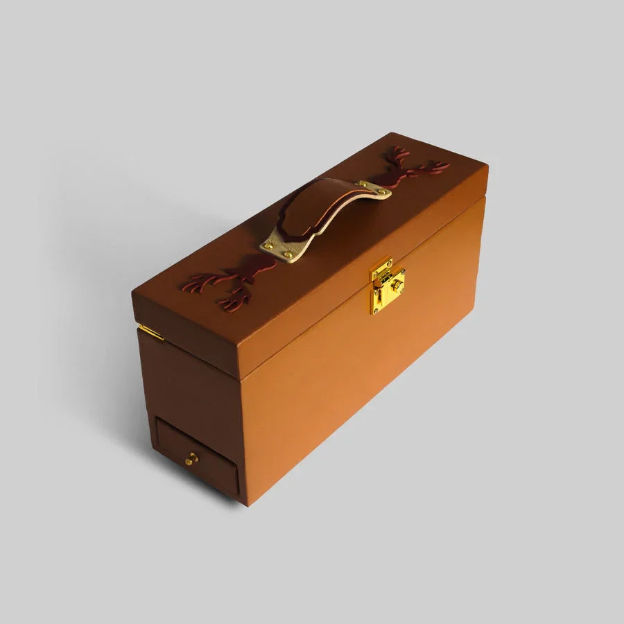 The Briefcase Box | Tan