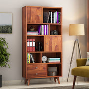Neptune Bookshelf | Sheesham Wood