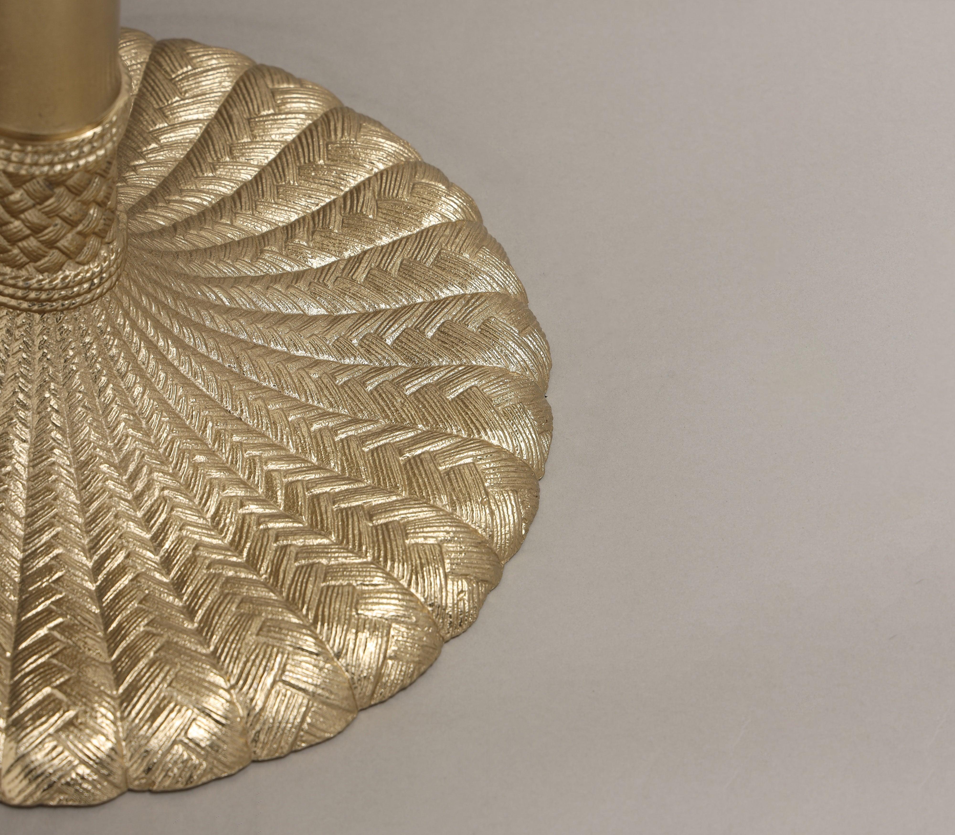 Braided Sofa Side Table for Living Room | Luxurious Corner Table | Bedside Table | Small End Table