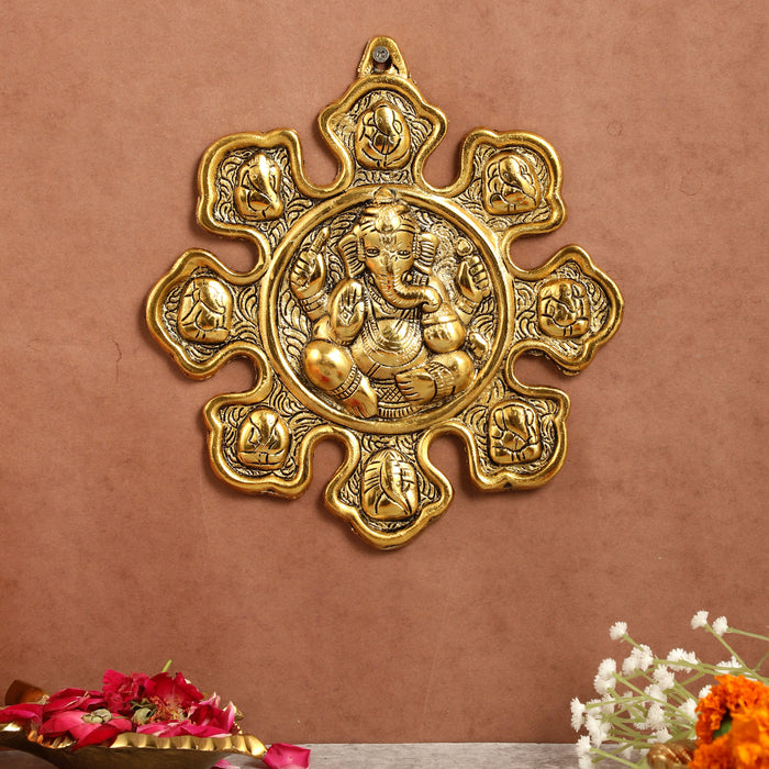 Entrance Wall Art Featuring Lord Ganesh