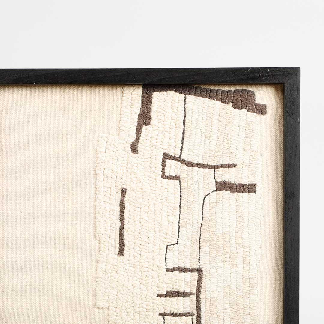 Soren Embroidered Square Wall Art