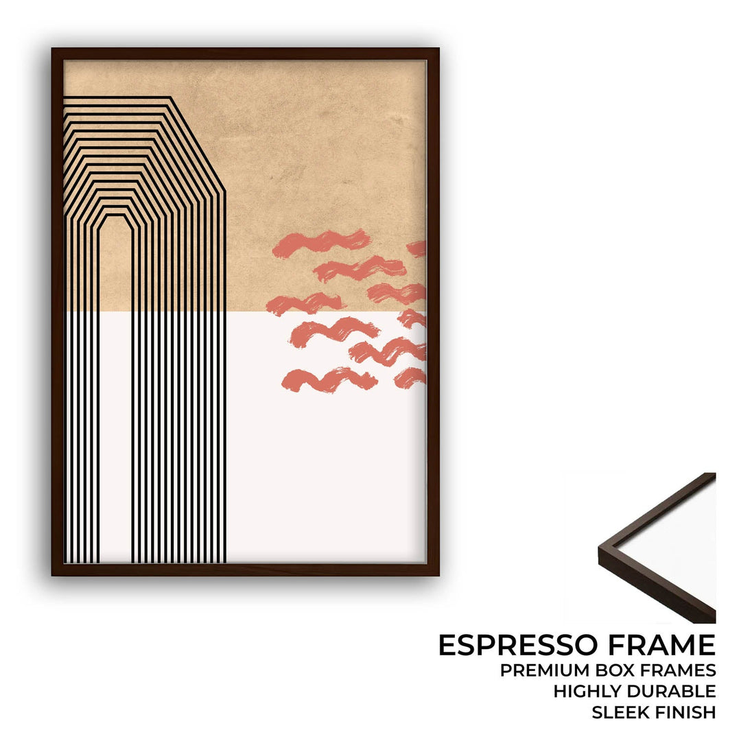 Wavescape Wall Painting