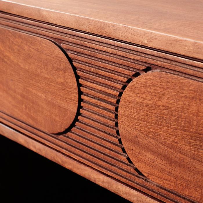 Lucius Bedside Table | Wooden Side Table for Living Room | Nightstand for Bed Side