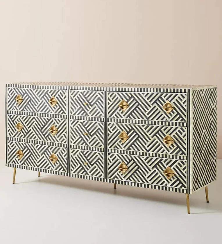 Inlay Sideboard - Chevron